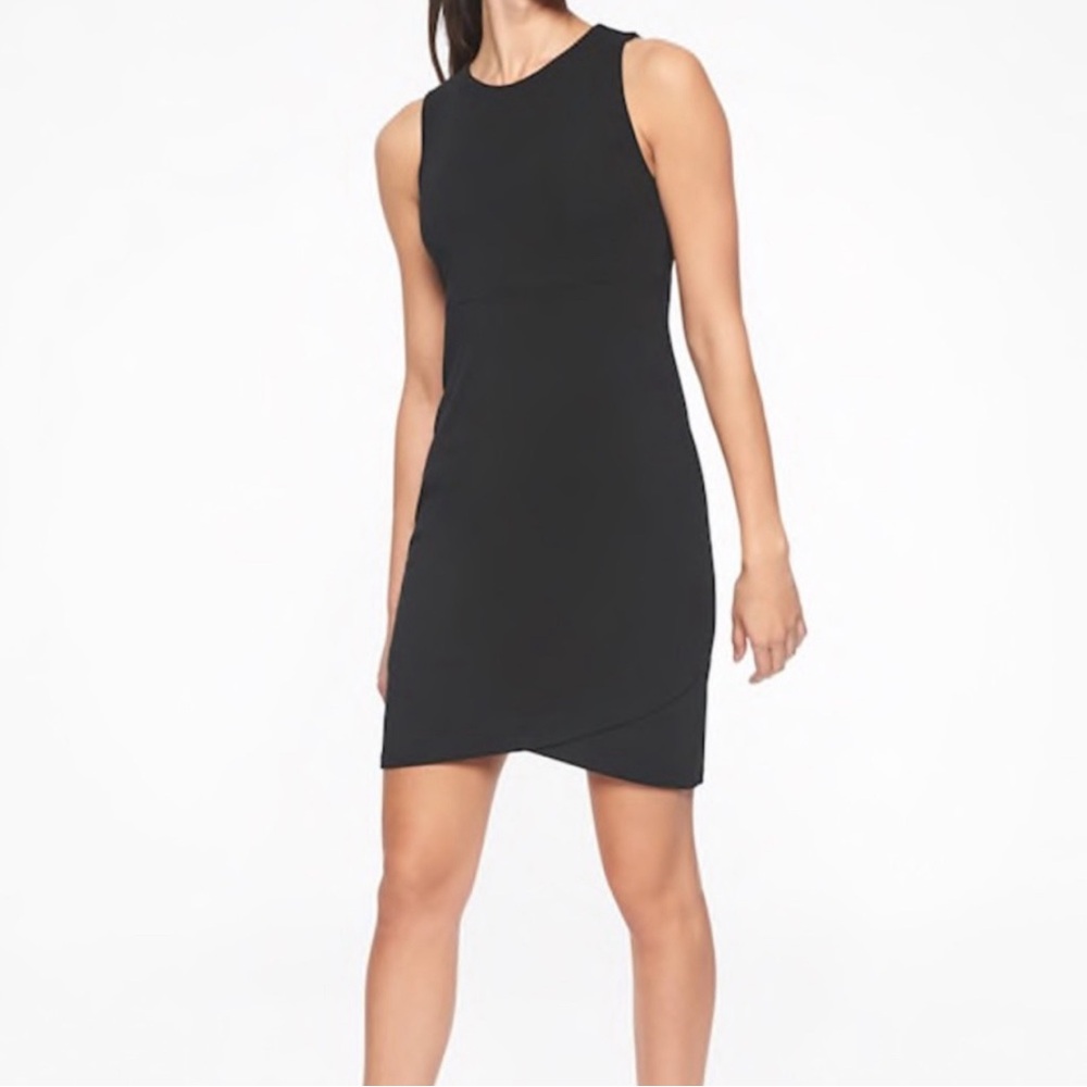 NWT Athleta Black La Palma Dress super soft XL